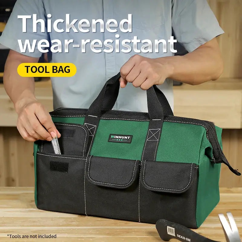 WINHUNT Large Capacity Wear Resistant Tool Bag With Durable Oxford Cloth For Job Site Use