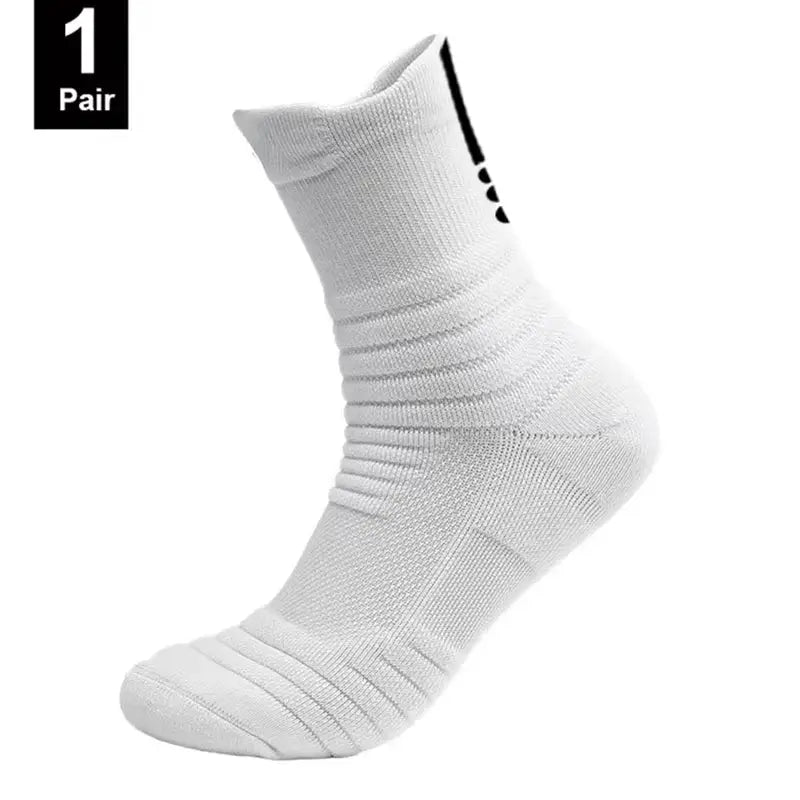 Anti Slip Football Socks For Men Cotton Breathable Odor Control Short Tube Crew Socks Size 39 45 Soccer And Basketball