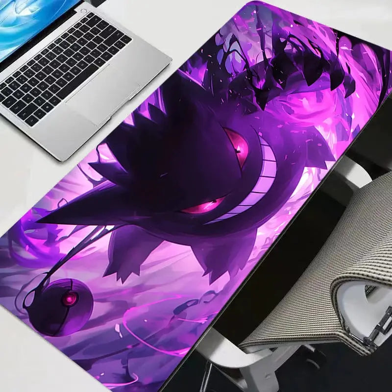 Gengar Themed XXL Gaming Mouse Pad Desk Mat For Gamers Varmilo Keyboard Carpet Large Surface
