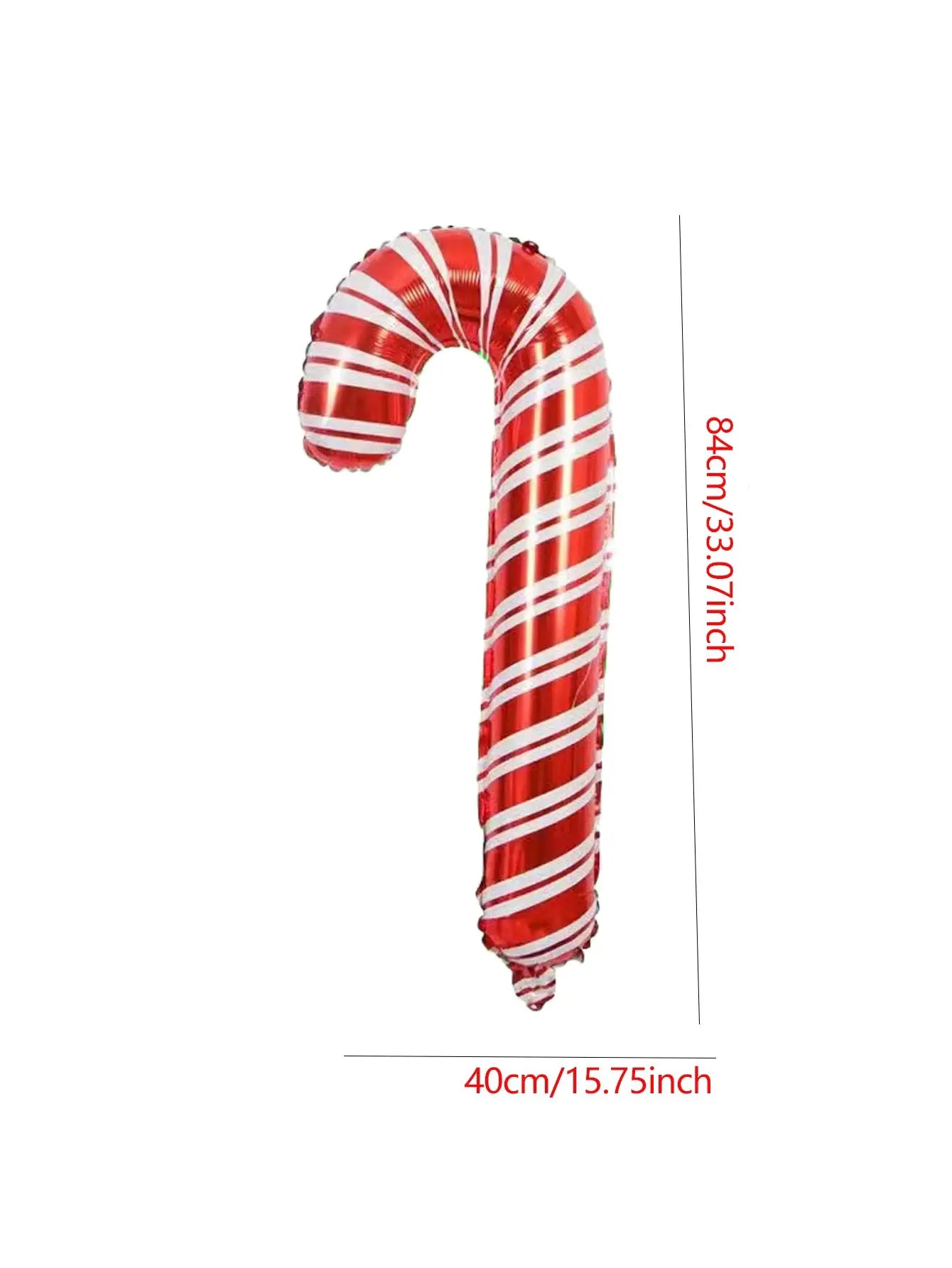 Red And Green Christmas Ball Foil Balloons 2 Pack Party Decorations For Home And Store