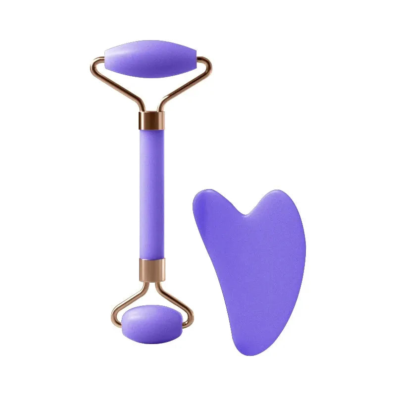 Resin Face Roller For Face Neck And Eye Facial Massage Instrument Scraping Board Health Care Tools