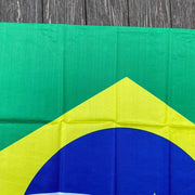90x150cm Brazilian Flag Polyester Banner For Celebrations Outdoor