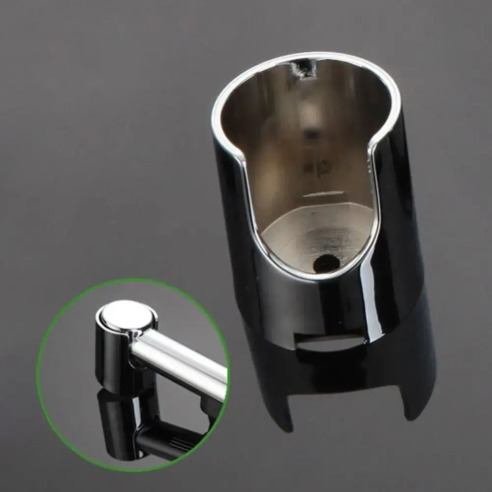 Handheld bidet spray shower head, black exterior with stainless steel interior, adjustable self-cleaning sprayer by Simples Market