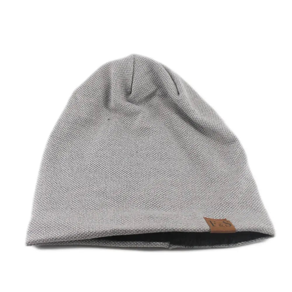 Unisex Fashion Bonnet Hat Knitted Solid Color Beanie For Men And Women Autumn And Spring Soft Hip Hop Turban Style