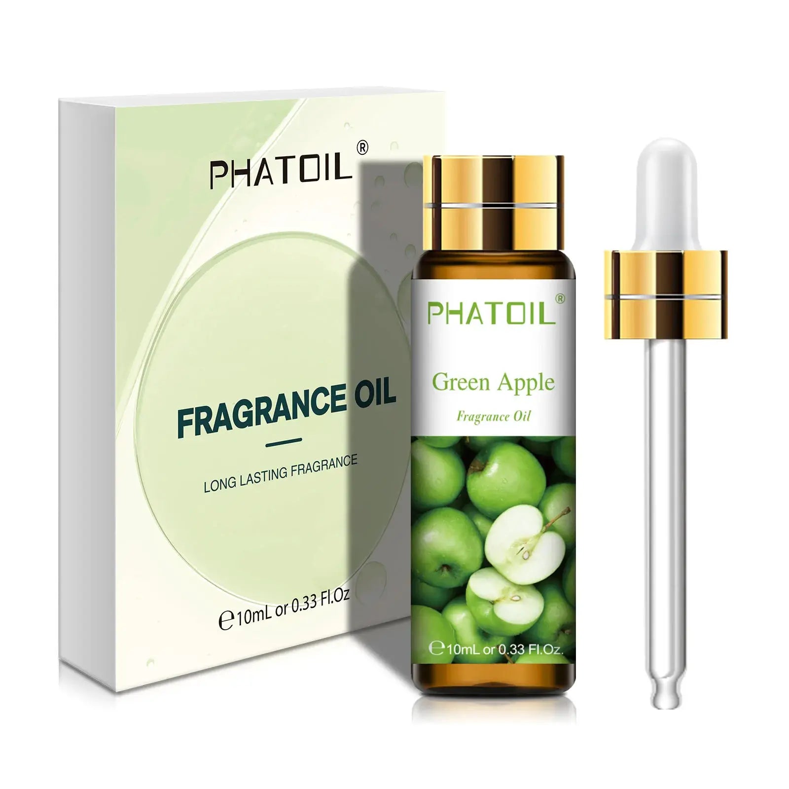 Phatoil Sweet Fruit Fragrance Oils Set 10ml For Aromatherapy And Diy Candles Cherry Apple Strawberry Mango Coconut