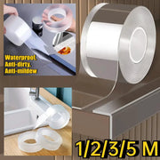 Nano Tape Traceless Double Sided Transparent Adhesive Tape 1M 2M 3M 5M Waterproof Reusable Cleanable Home DIY
