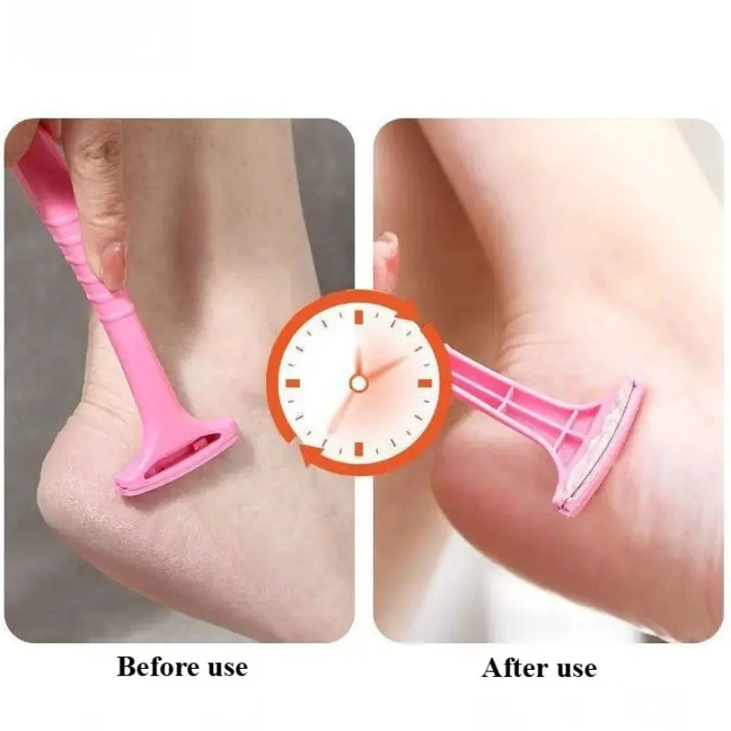 Professional Foot Care Tool Exfoliating Scraper For Pedicure Dead Skin Removal Heel File Callus Remover Blade