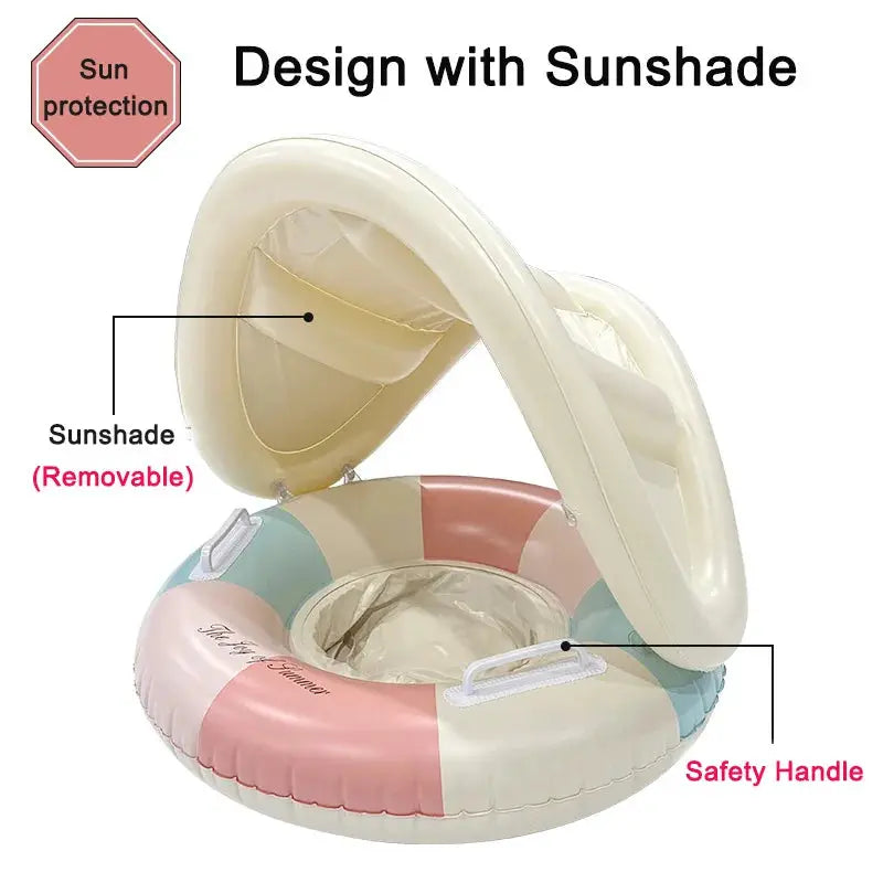 Outdoor Sport Inflatable Swimming Ring PVC Pool Float Seat For Adults 14 And Up Great