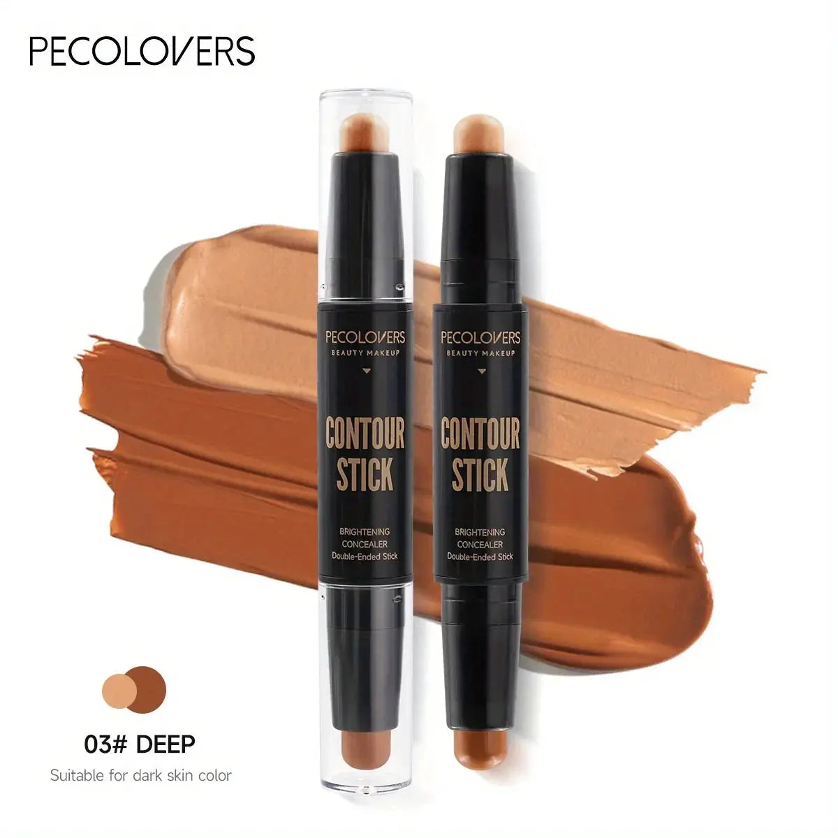 GlowPro Double Head Highlight Pen Waterproof Foundation Contour Concealer Pencil For Flawless Coverage
