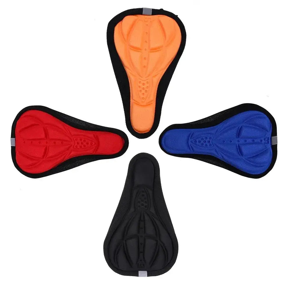 2025 Bicycle Saddle 3D Soft Seat Cover for MTB Mountain Bikes Thickened Sponge Pad Outdoor Breathable Cushion