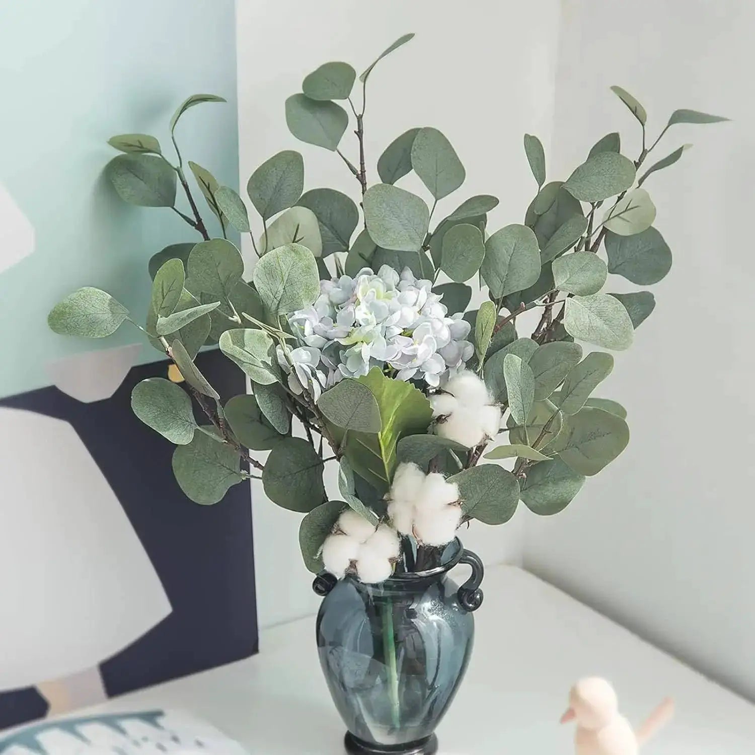 Artificial Eucalyptus Leaf Stems For Festival Bouquets Wedding Centerpieces Bridal Party Home Decor And DIY Decoration