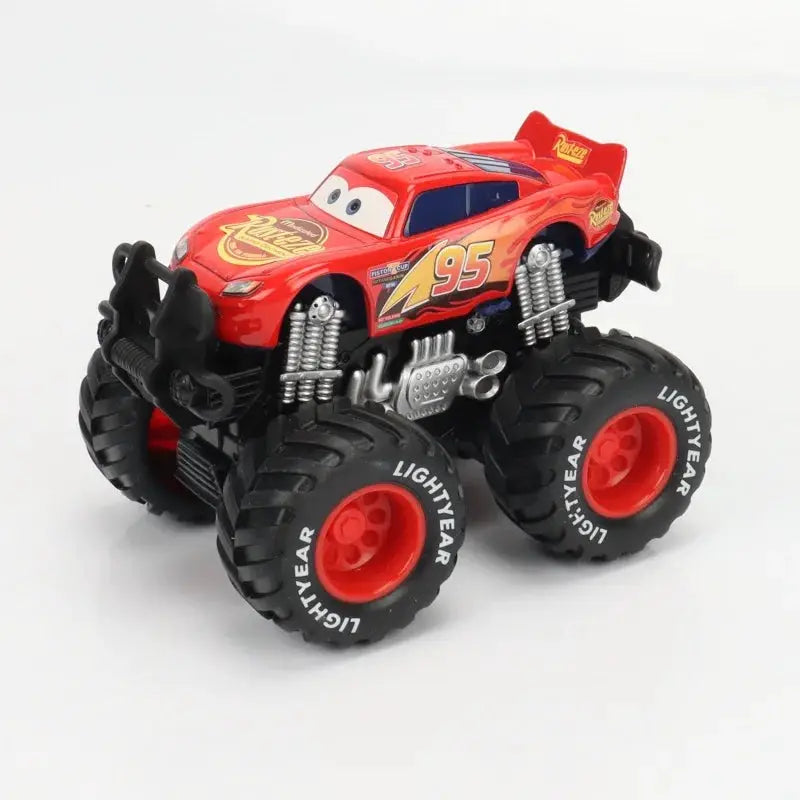 Disney Pixar Cars One Fifty Five Scale Diecast Lightning McQueen And Mater Metal Car Model Collectible Toy