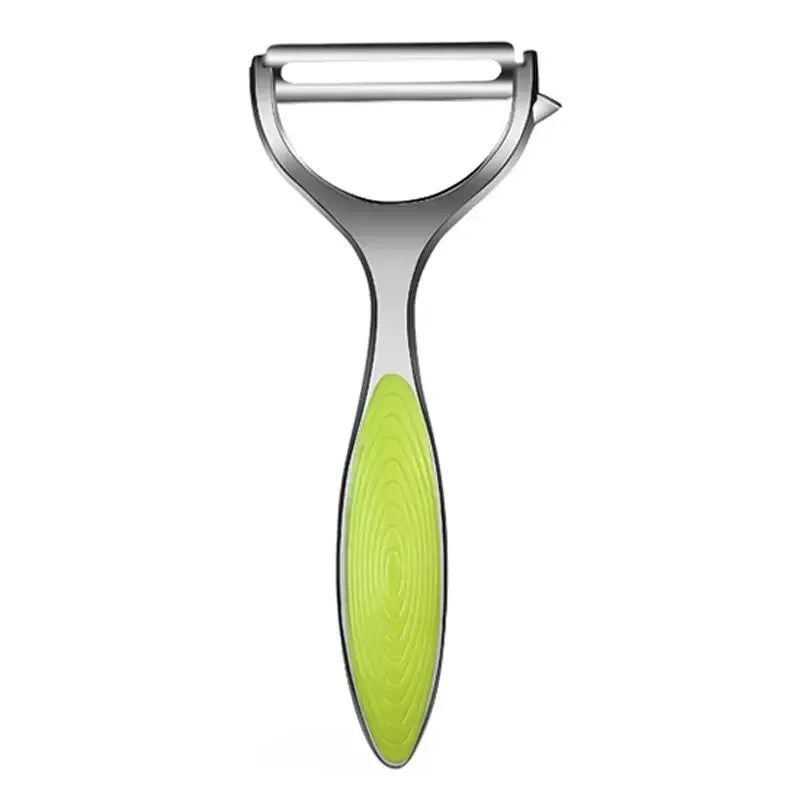 Chef's Choice Stainless Steel Vegetable Peeler Multi Function Carrot Grater Ergonomic Left And Right Hand Design
