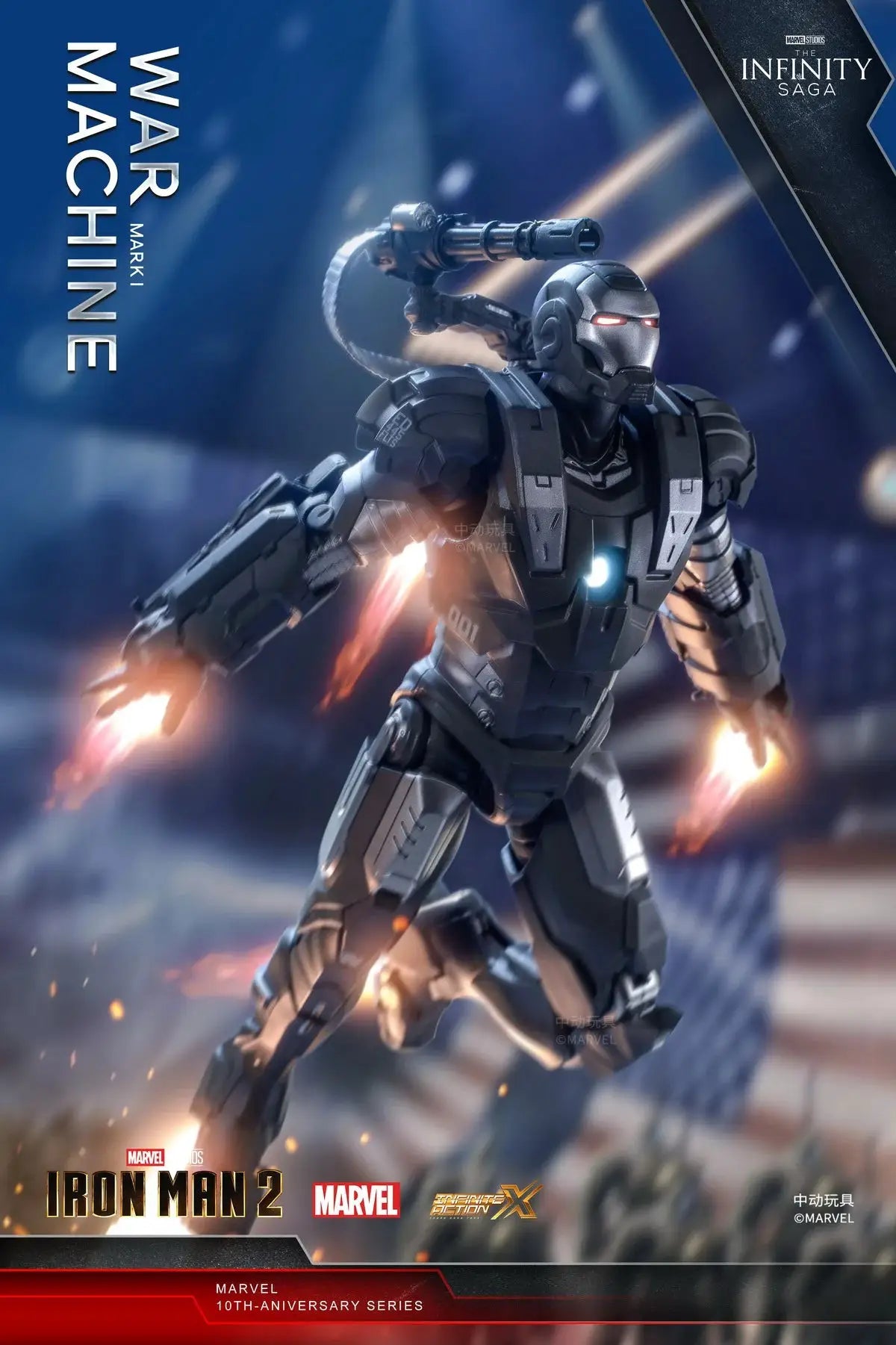 ZD Original Iron Man MK31 MK32 Piston Romeo MK10 MK19 Tiger One Tenth Scale Armor Marvel Legends Avengers Action Figure Toy