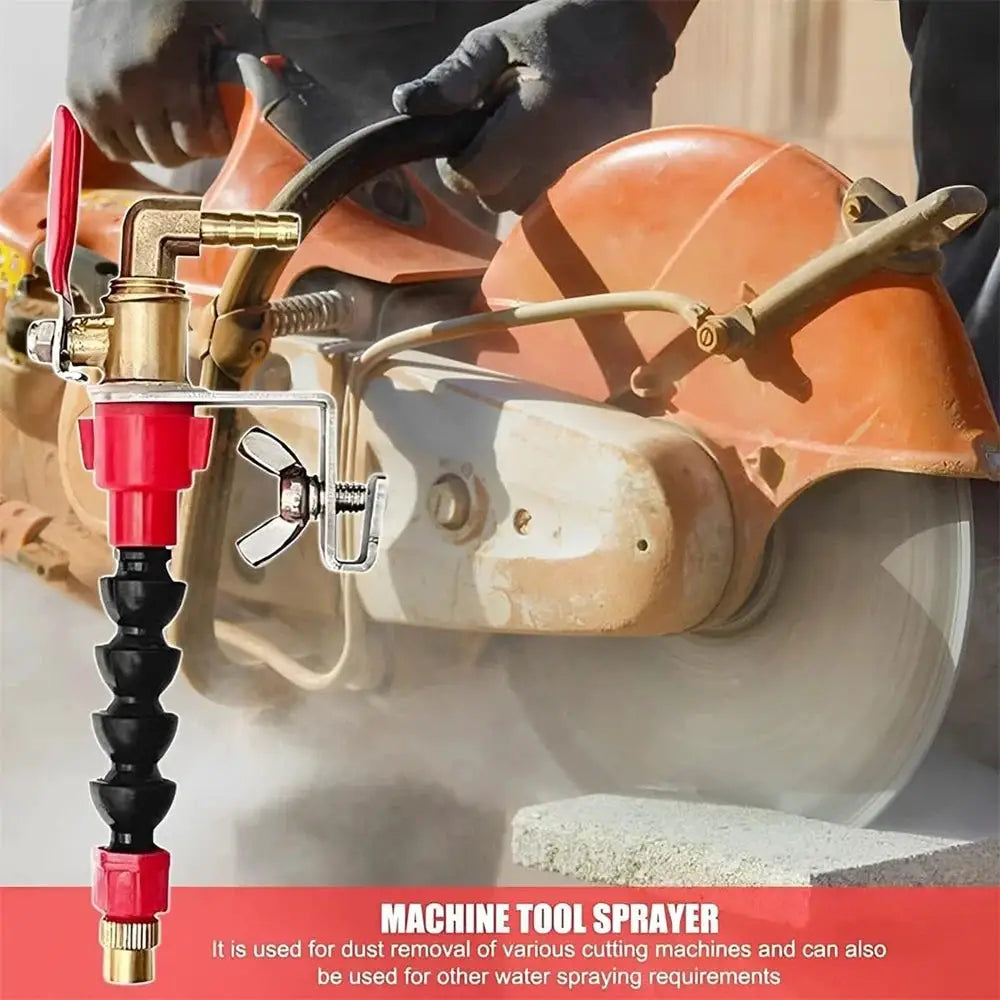 Dust Suppression Water Sprayer System Nozzle for Marble Brick Tile Cutting and Angle Grinder