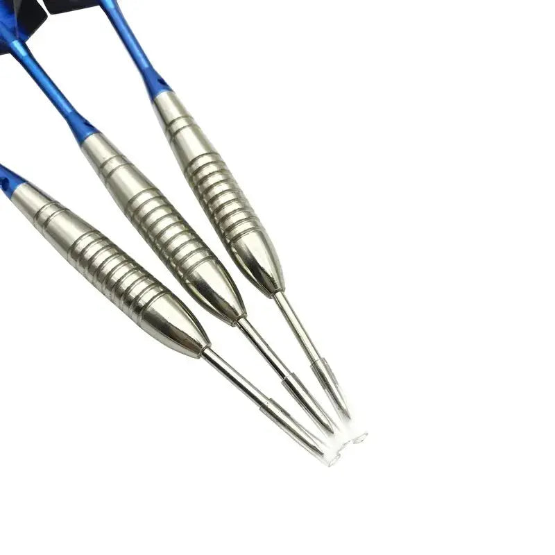 3 Pack 22g Torpedo Silver Darts With Blue Aluminum Rod And Aurora Wing Flights For Adult Training