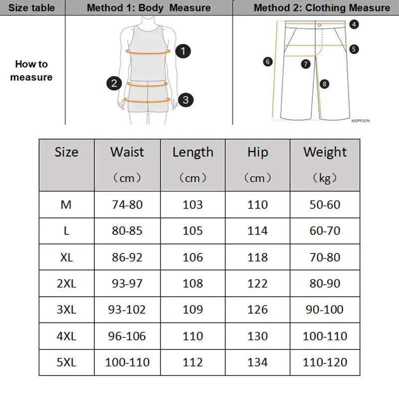 Men's Loose Overalls With Large Pockets Pure Cotton Elastic Waist Tactical Jogging Pants For Outdoor Work