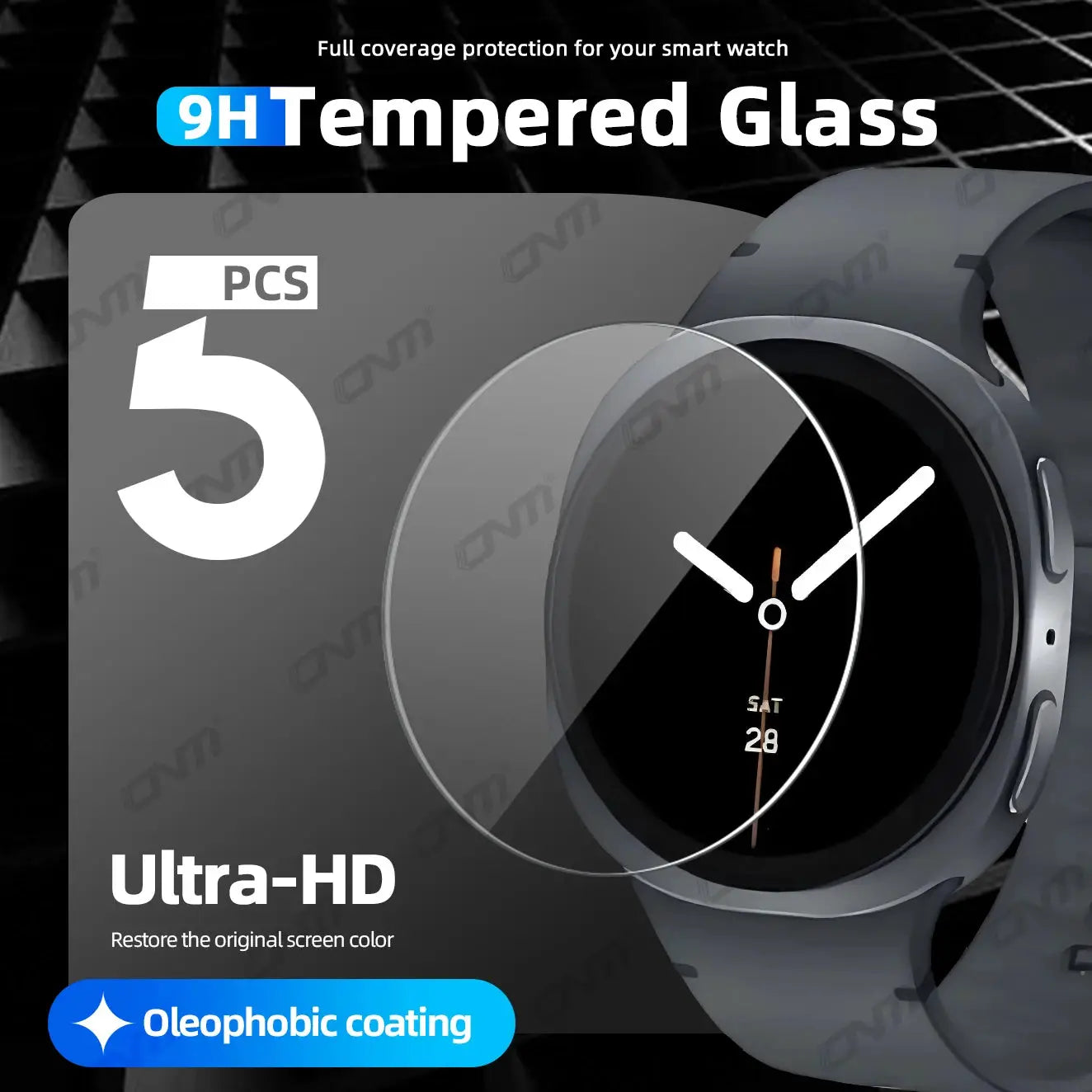 9H Tempered Glass for Samsung Galaxy Watch 8 Classic 40mm 44mm 46mm Ultra (2025) 47mm Screen Protector Glass Ultra-HD Film