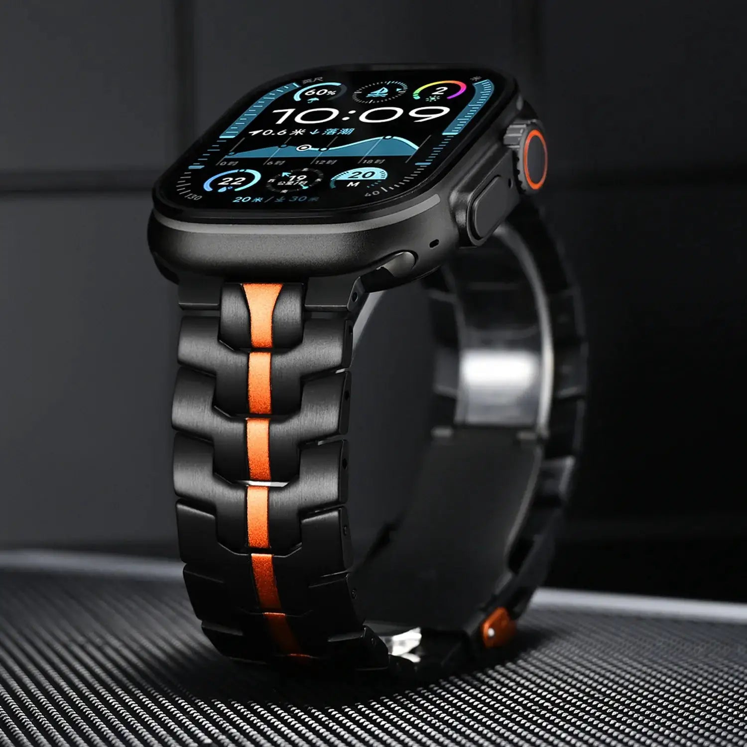 Stainless Steel Strap For Apple Watch Series 11 10 9 8 SE 3 46mm 45mm 42mm 44mm Metal Bracelet Band For iWatch Ultra 3/2/1 49mm