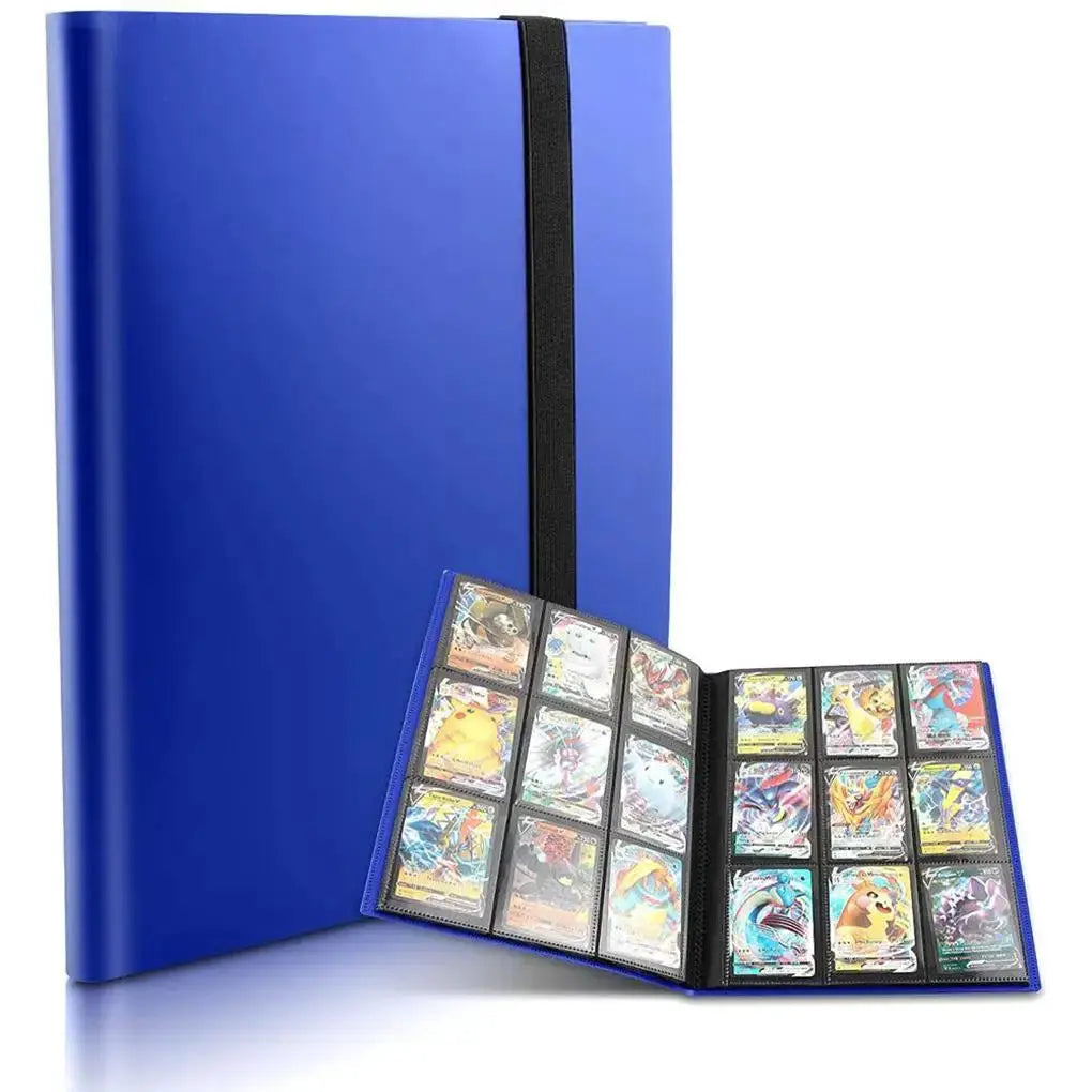 Collectible Card Binder Album Holds 360 Cards With 9 Pockets For Trading Card Collection