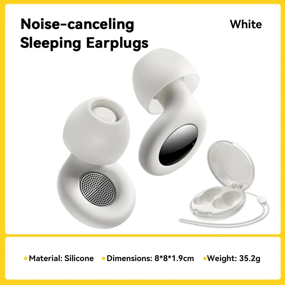 Essager Noise Cancelling Ear Plugs For Sleeping Soft Silicone Sleep Earbuds 45 To 49 dB Noise Reduction