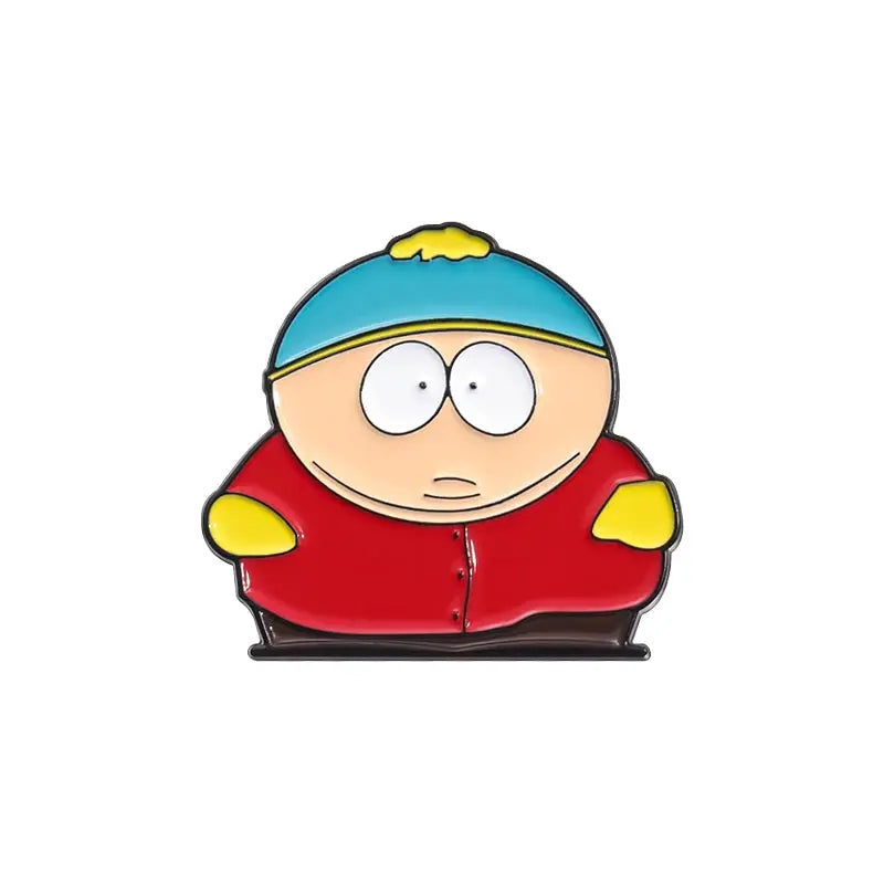 Custom Cartoon Character Enamel Pins Set Cute Metal Brooches Lapel Badges Gift For Kids Friends