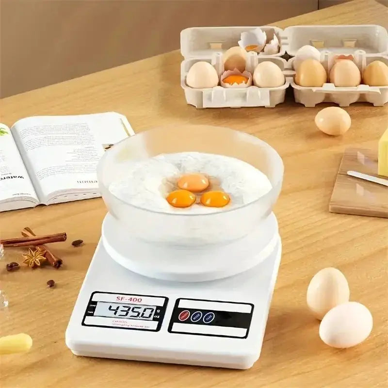 ChefMaster 10 Kilograms Digital Kitchen Scale With 1 Gram Precision For Food Baking Cooking And Postal Use