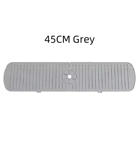 Silicone Faucet Water Catcher Mats For Kitchen Sink Anti Slip Spill Proof Drying Splash Guard Pads