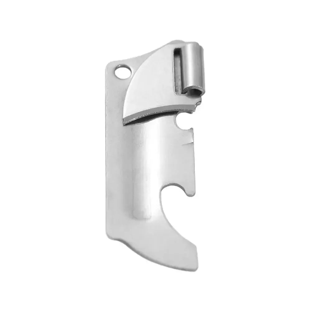 Stainless Steel Can Opener 2in1 Folding Bottle Opener Multifunctional Durable Kitchen Gadget