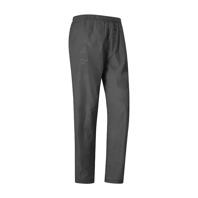 LNGXO hiking pants, unisex gray waterproof quick-dry outdoor trousers