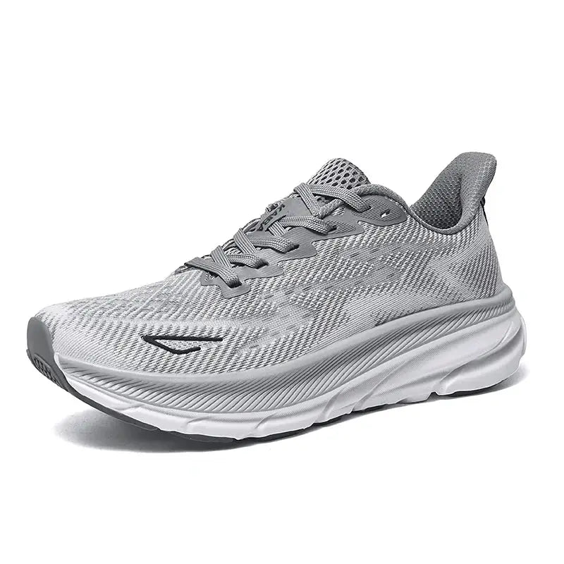 Men's Running Shoes Breathable Mesh Cushioned Non Slip Sneakers