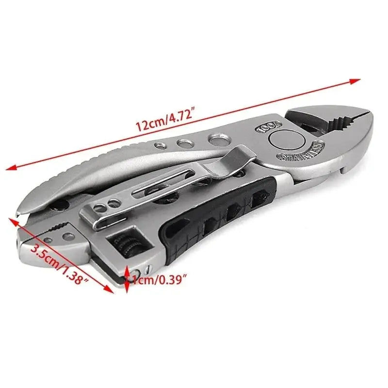 All In One Multitool Pliers Pocket Knife Screwdriver Set And Adjustable Wrench For Camping Outdoor Repair Survival