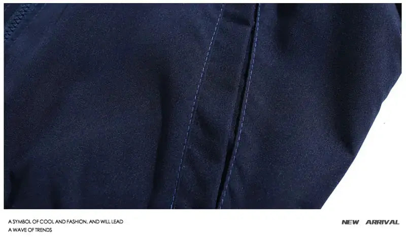Hip Hop varsity jacket, black windbreaker fabric, Simples Market brand, close-up seam detail