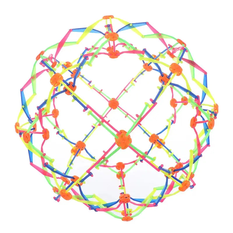 Magic Telescopic Ball Flower Ball Throwing Toy For Kids Outdoor Play And Parent Child Interaction Fun