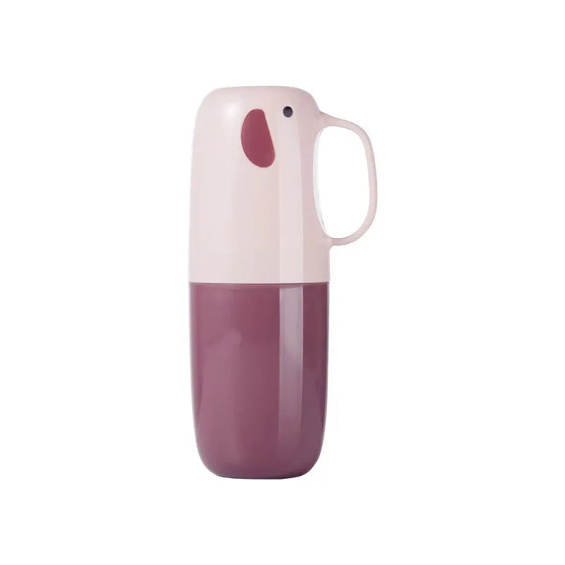 TravelEase Portable Toothbrush And Toothpaste Holder Hygienic Lightweight Travel Companion For On The Go