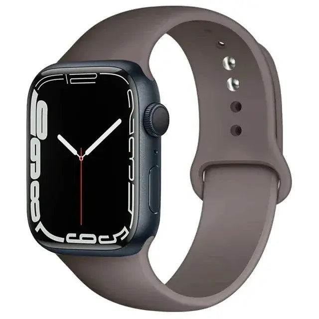 Silicone Band For Apple Watch strap 46mm 44mm 45mm 40mm 41mm 42-38mm 49mm sport bracelet iwatch series 11 10 9 8 7 6 5 SE Ultra3
