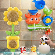 Interactive Suction Cup Bath Toy Set for Kids and Toddlers, Ideal Gift for Halloween and Christmas