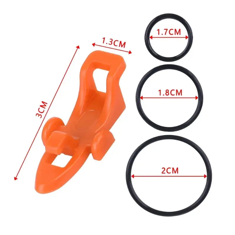 1 Set New Fishing Rod Hook Keeper Clip Hanging Hook Plastic Lure Bait Holder Fishing Accessories