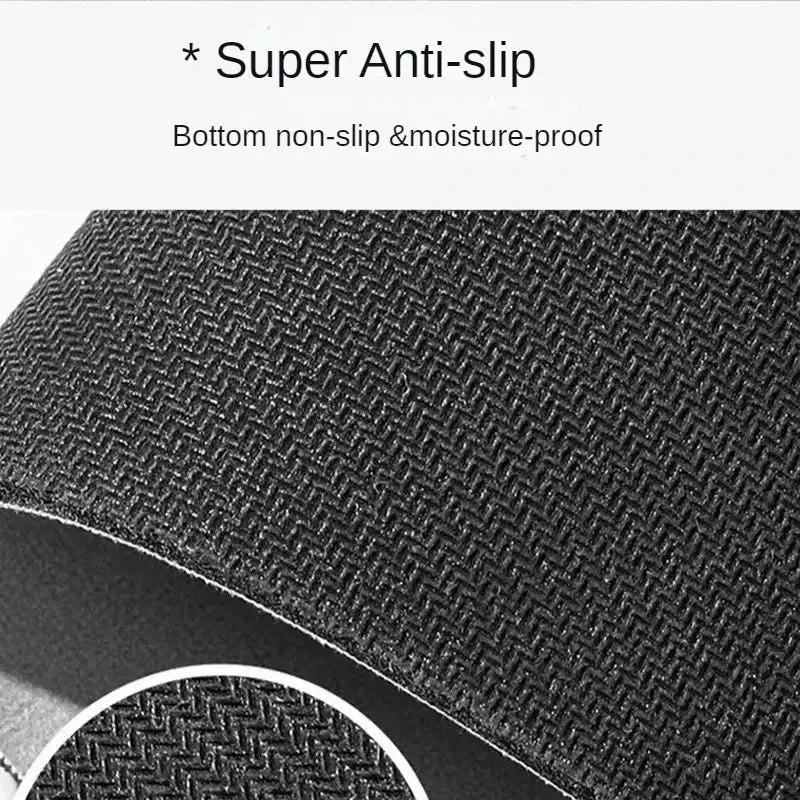 Diatom mud bathroom floor mat by Simples Market, black anti-slip textured surface