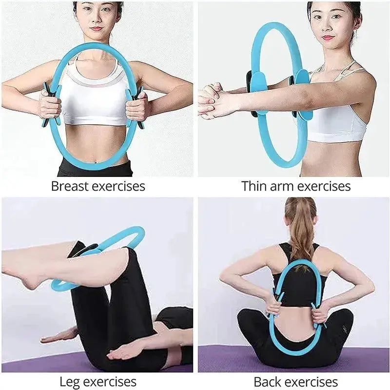 Yoga Fitness Pilates Ring For Pelvic Floor Training And Full Body Workout Open Back Ring For Yoga And Pilates At Home