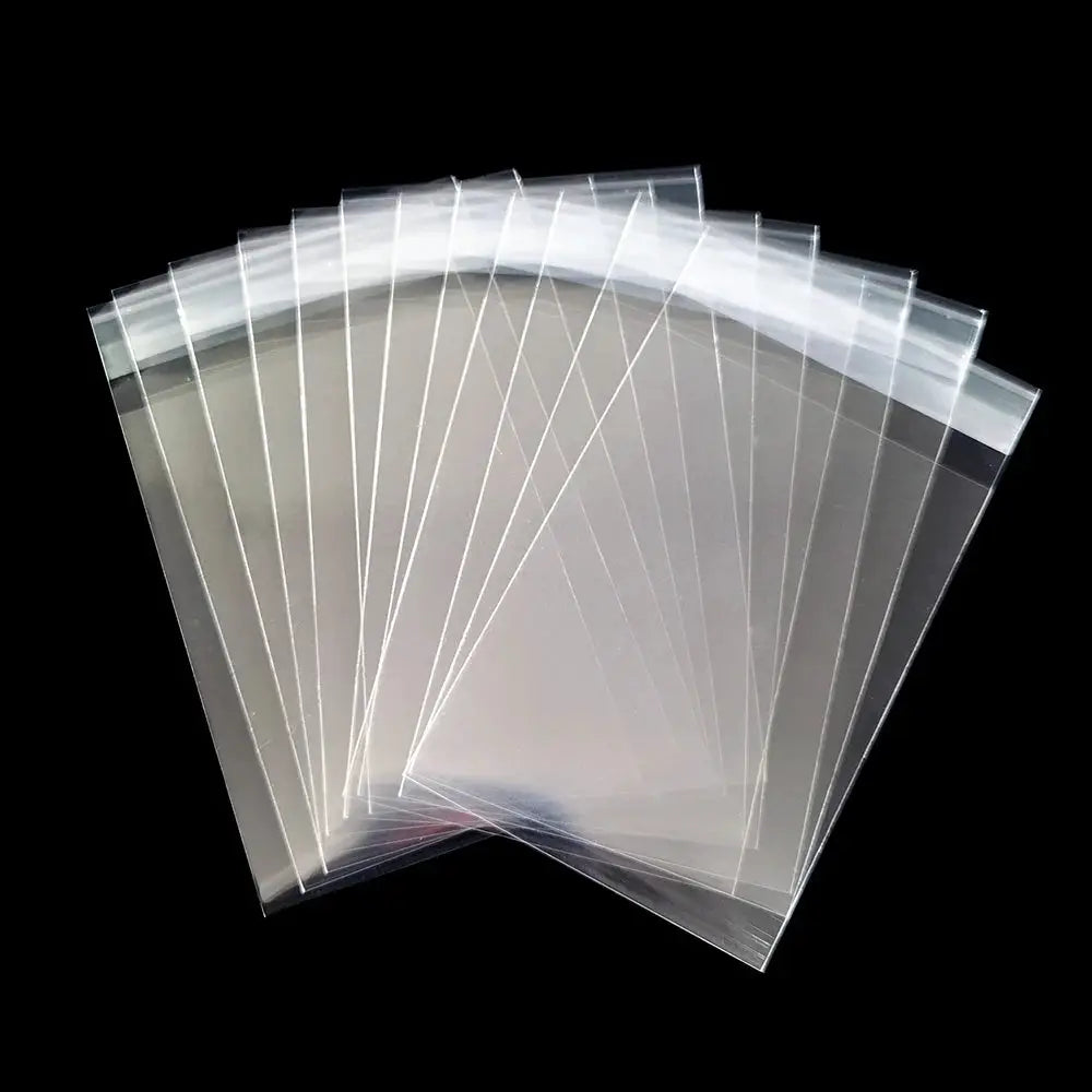 100 Pack High Quality Transparent Trading Card Sleeves For Magic The Gathering And Yu Gi Oh Sealed And Unsealed