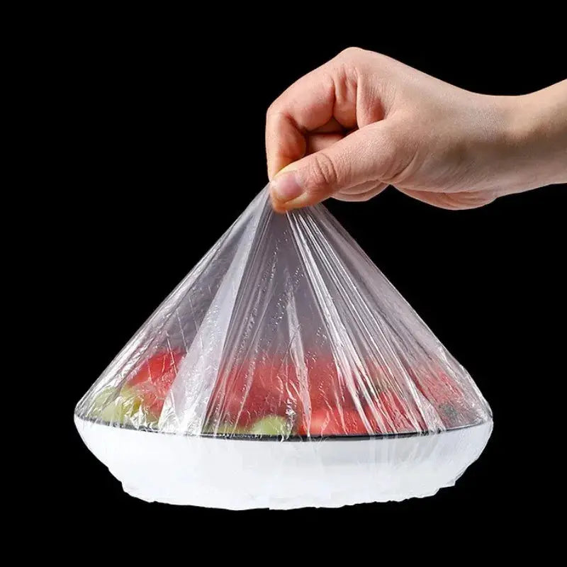 Disposable Food Covers For Bowls And Containers Saran Wrap Food Grade Plastic Wrap For Fresh Keeping And Kitchen Storage