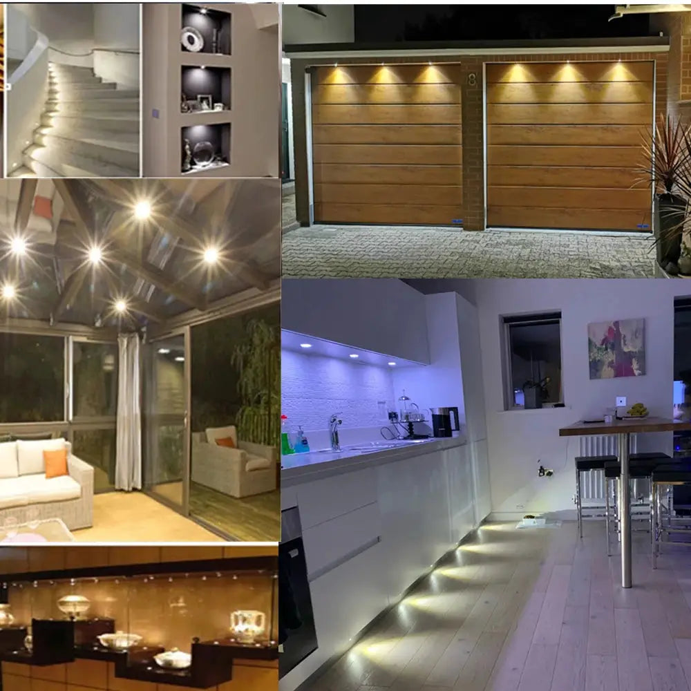 1W mini LED downlight by Simples Market, 12V dimmable recessed spotlight for stairs, cabinets and kitchen lighting