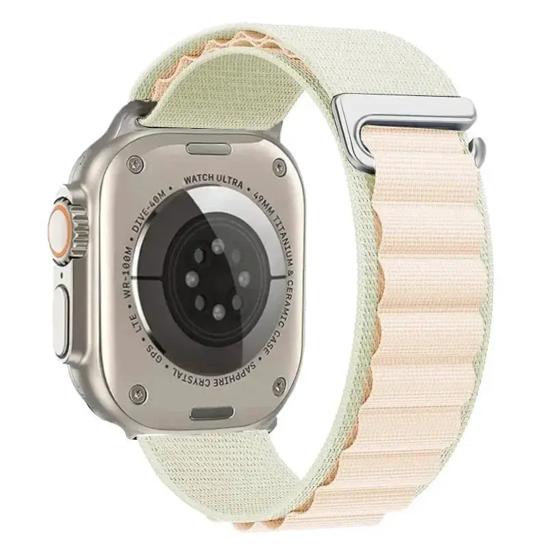Alpine Loop Band for Apple Watch Ultra 49mm 11 10 9 8 7 46mm 42mm 45mm 41mm Nylon Wristband iWatch Series 6 5 4 SE 44 40mm Strap