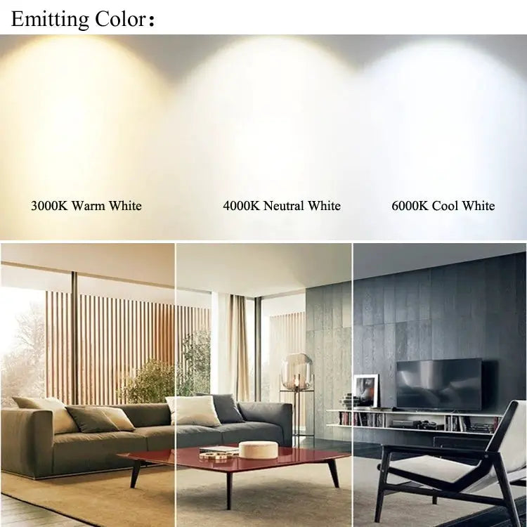 Simples Market surface-mounted LED stair light, 6W waterproof alloy wall lamp for porch/garden, three color temperatures