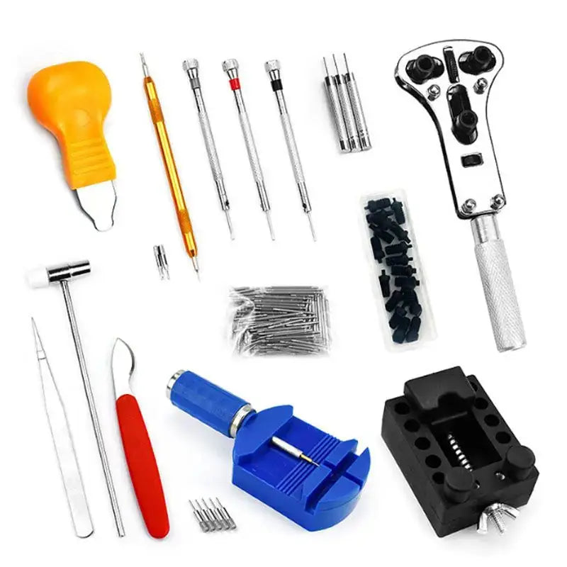 Watch Repair Tool Set Detachable Watch Strap Remover Bottom Cover Holder Fixing Kit Open Watch Replace Battery