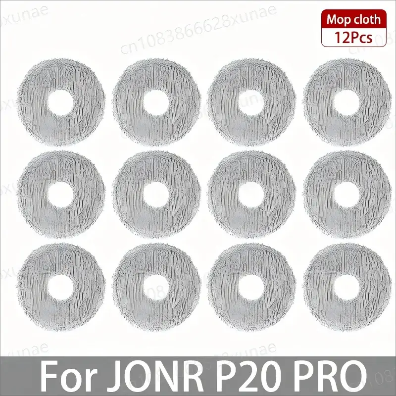 Replacement Main Side Brush HEPA Filter Mop Cloth Dust Bag For JONR P20 Pro And T5 Pro Robot Vacuum Cleaner Accessories