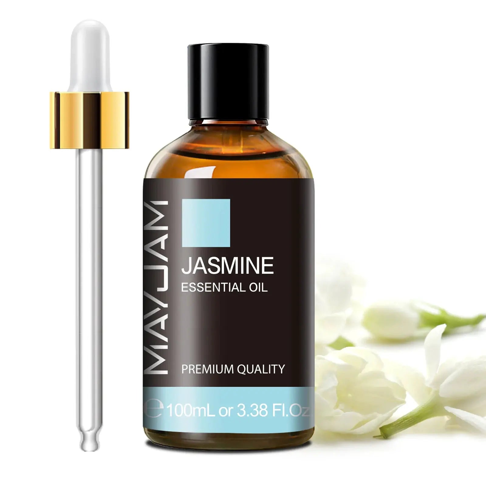 MAYJAM 100ml Pure Plant Essential Oil Mint Bergamot Patchouli Citronella Lemongrass Chamomile Cedarwood For Reed Diffuser