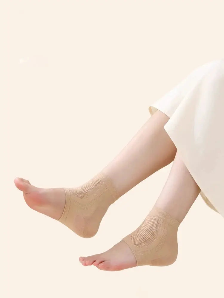 High Elastic Crack Proof Socks Cover For Moisturizing Heels Silicone Heel Socks For Dry Cracked Skin And Callus Repair