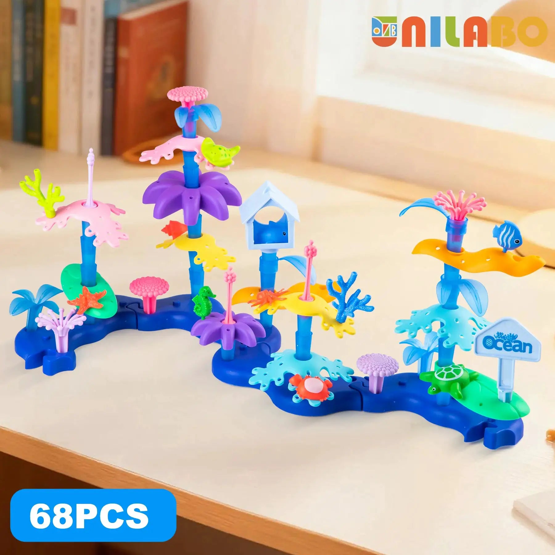 STEM Flower Garden Building Toy For Kids Aged Three To Seven Perfect Gift For Boys And Girls